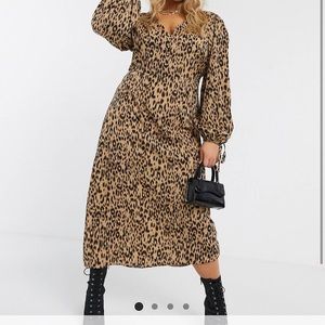 Leopard Midi Dress